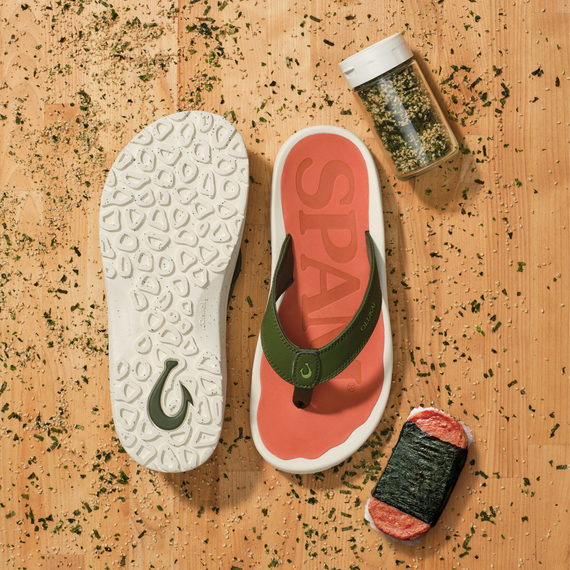 'Ohana - Nori / Dark Coral - Image 2