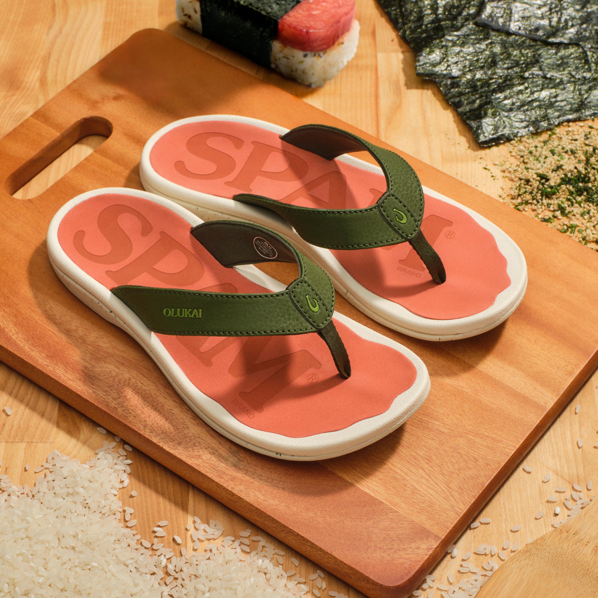 'Ohana - Nori / Dark Coral - Image 6