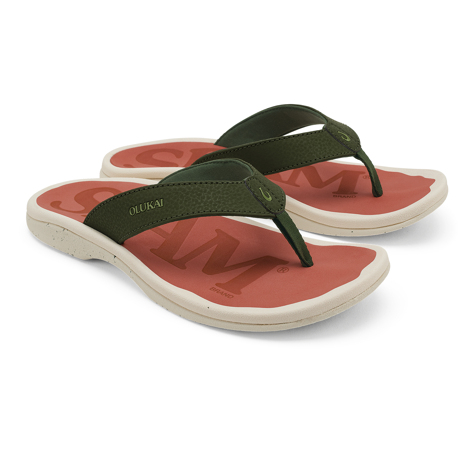 'Ohana - Nori / Dark Coral - Image 3
